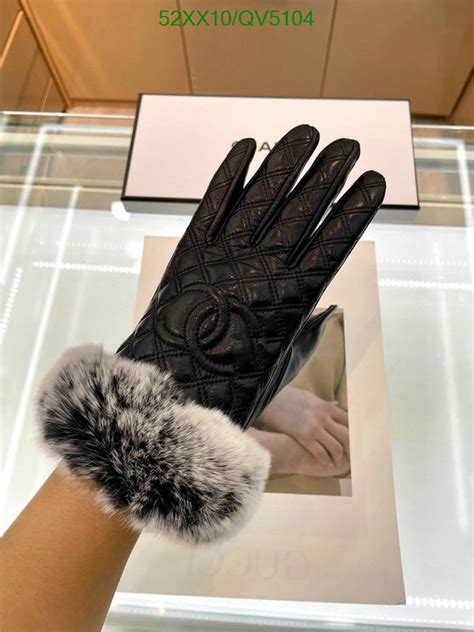 chanel leather gloves replica|leather chanel gloves women.